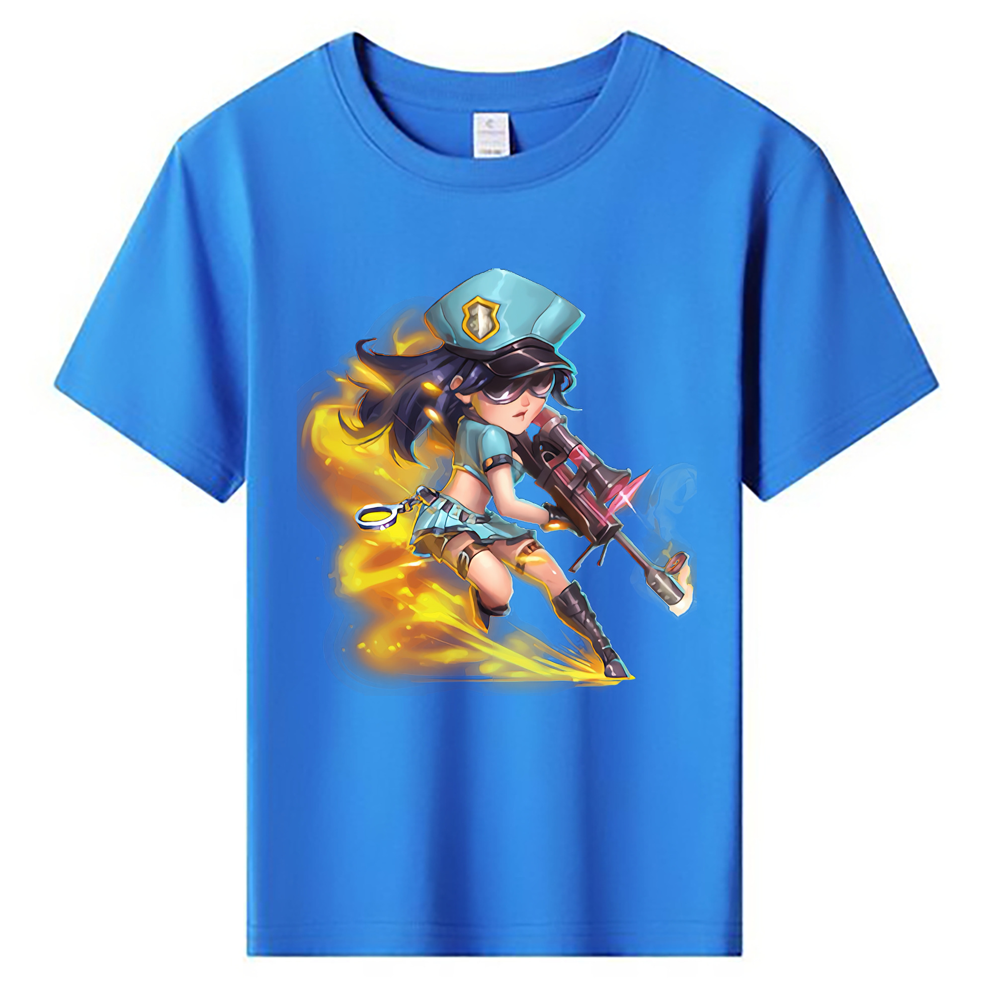 （画像用） リーグ・オブ・レジェンド League of Legends LOL 綿100％キッズTシャツ（フロントプリント）
